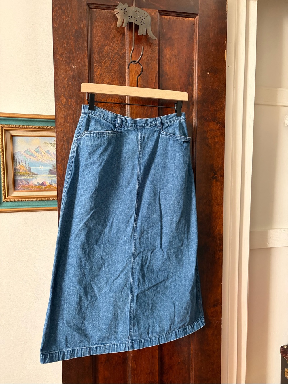Tablots Denim Midi Skirt